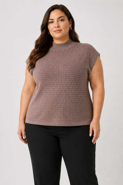 Dressy Knit Top (S-XXXL)