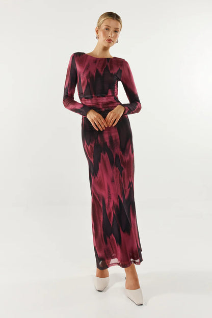 Macey Mesh Bodycon Dress