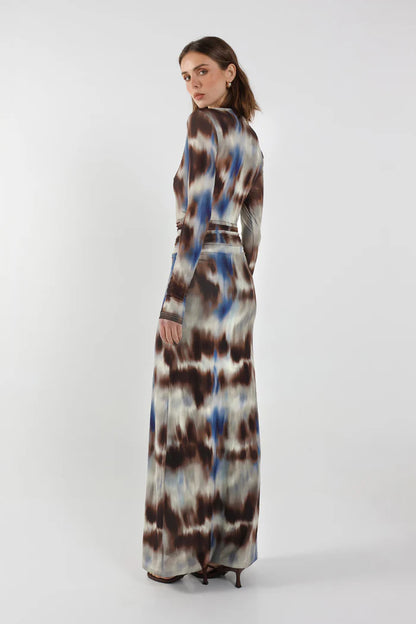 Malia Mesh LS Dress