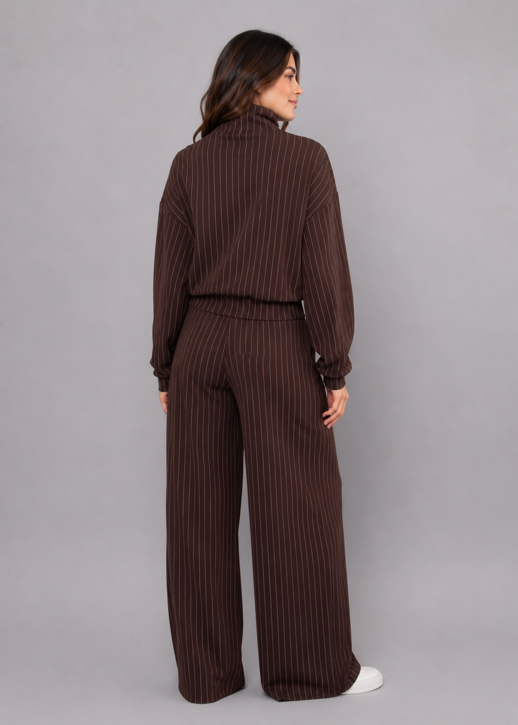 Mauritz Scuba Knit Striped Pant