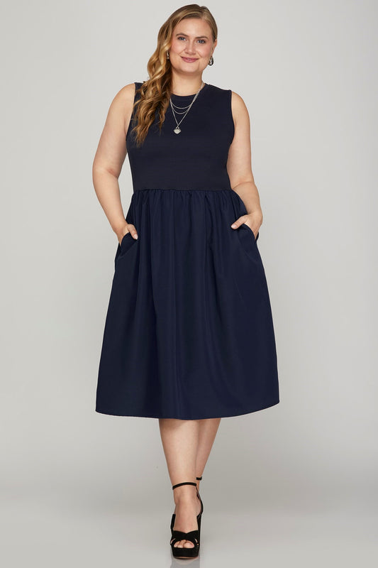 Poplin Sundress (S-2X)