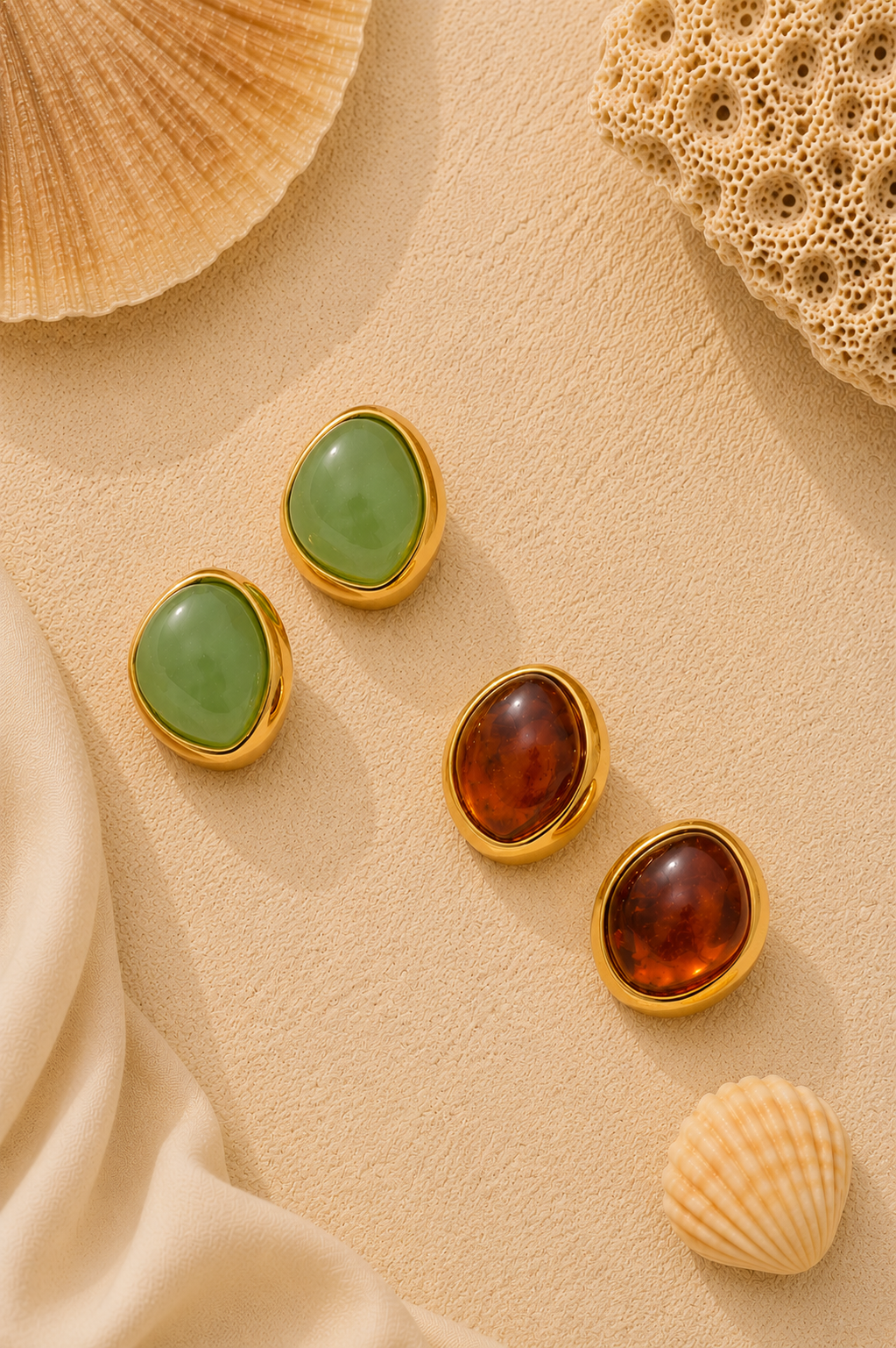 Chunky Resin Stud