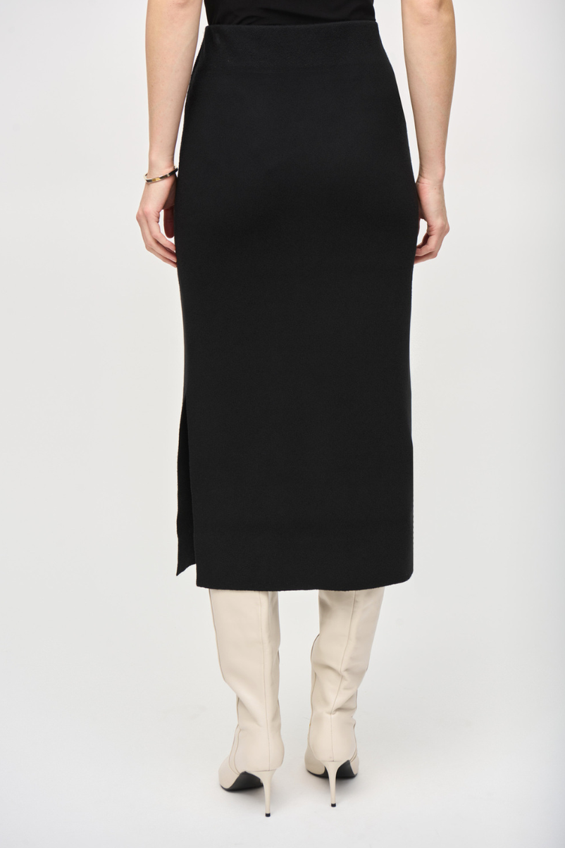 Luxe Knit Midi Skirt (M-XXL)