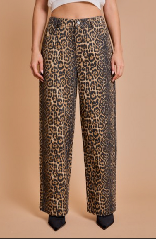 Leopard Jeans (S-3X)