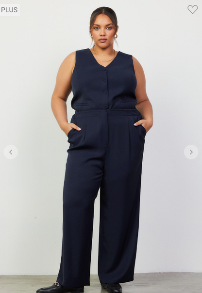 CURVE Wide Leg Dress Pant