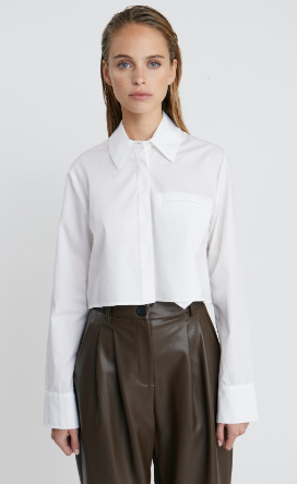 Honey Cropped Shirt