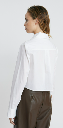 Honey Cropped Shirt