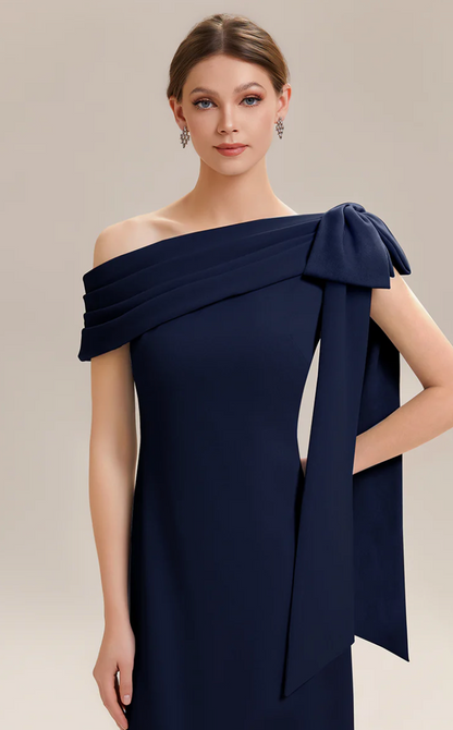 One Shoulder Sheath Dress