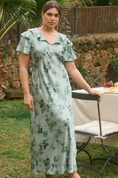 CURVE Jamie Floral Maxi Dress
