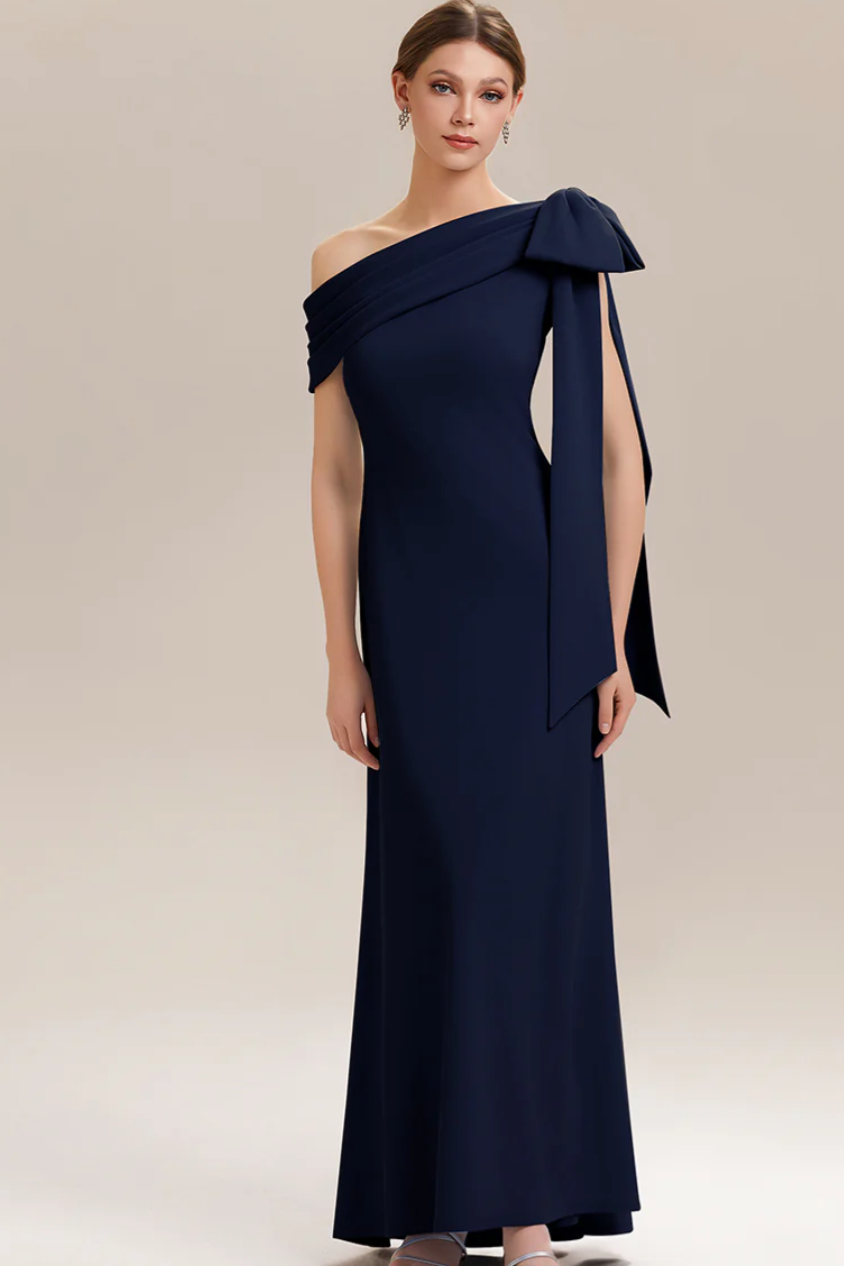 One Shoulder Sheath Dress