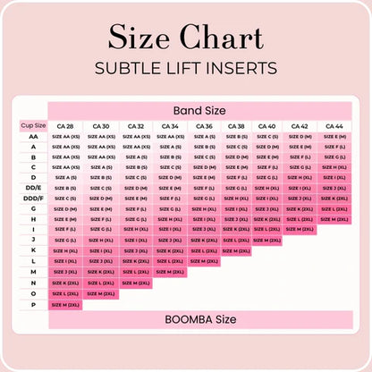 BOOMBA Subtle Lift Inserts