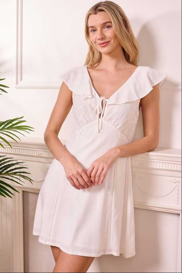 Ruffle Mini Dress