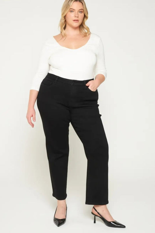 CURVE Krystal Straight Leg Black