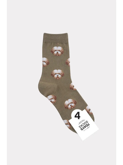 Dog Crew Socks (4 Colors)