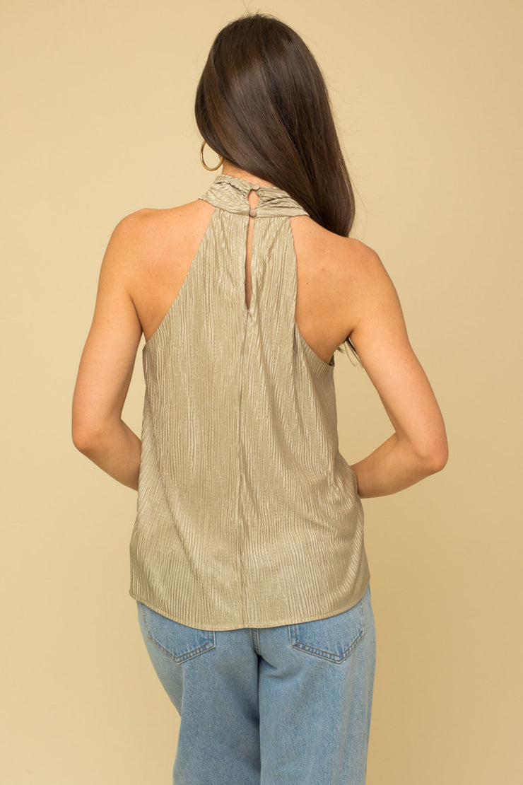 High Neck Textured Top (S-3X) – Valencia Boutique