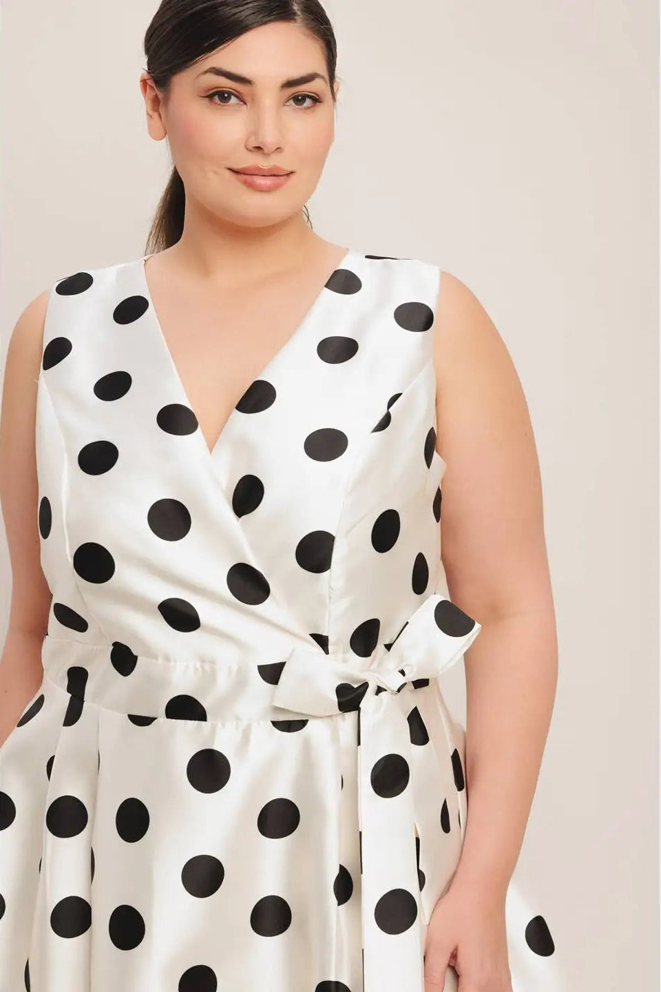 CURVE Polka Dot Fit & Flare