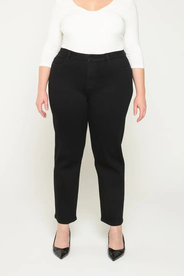 CURVE Krystal Straight Leg Black