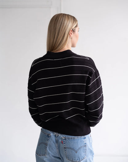 BRUNETTE THE LABEL Knit Polo (XS-3X)