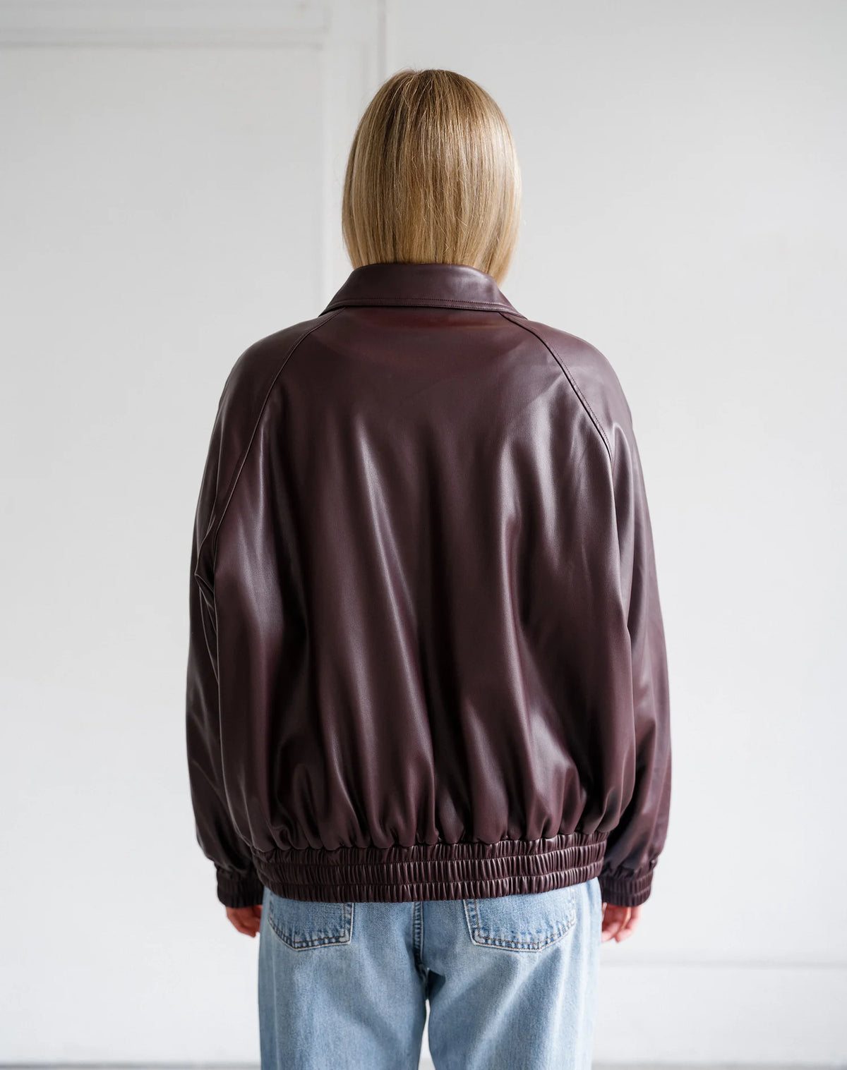 BRUNETTE THE LABEL Oversized Bomber (XS-3X)