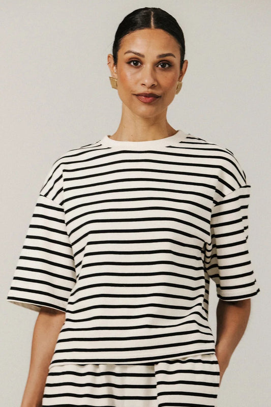 Brunette Striped Top (XS-3X)