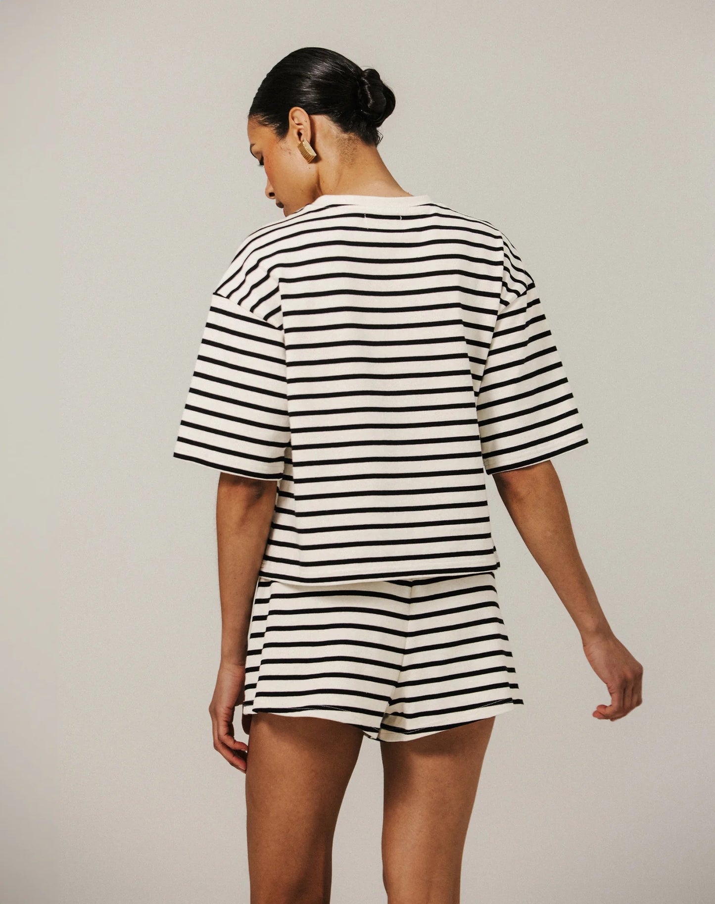 Brunette Striped Top (XS-3X)