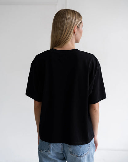 BRUNETTE THE LABEL Oversized Boxy Tee (XS-3X)