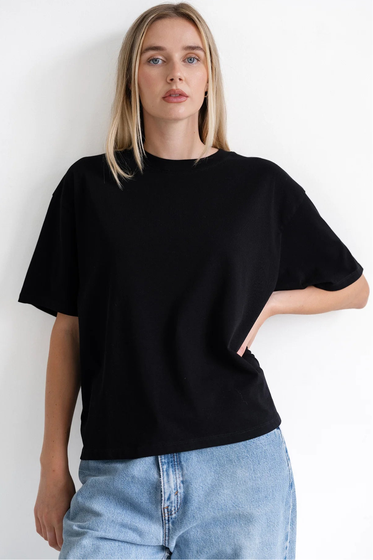 BRUNETTE THE LABEL Oversized Boxy Tee (XS-3X)