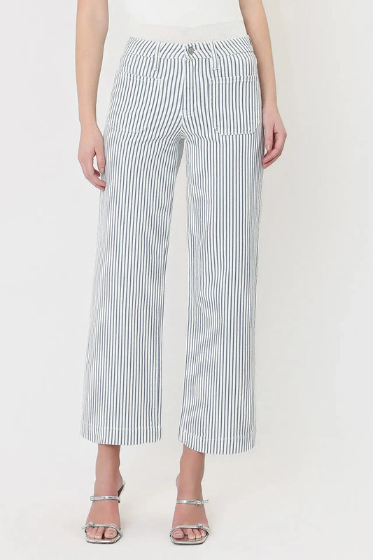 JORDY Striped Wide Leg (1-24W)