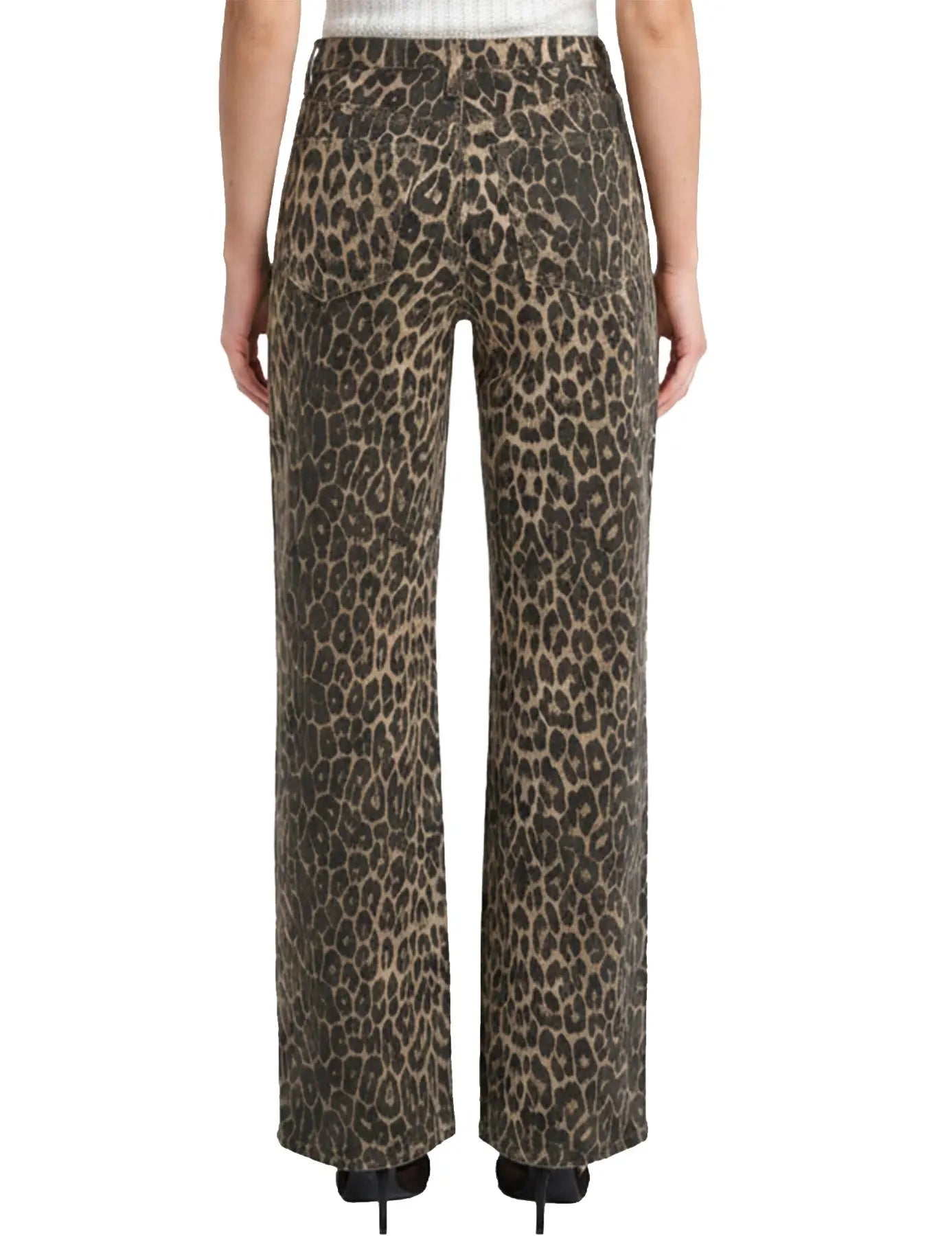 Leopard Straight Leg Jean (0-24W)