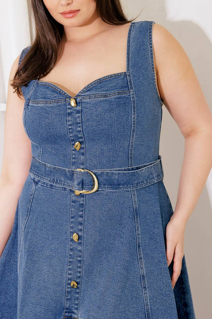 CURVE Denim Fit & Flare