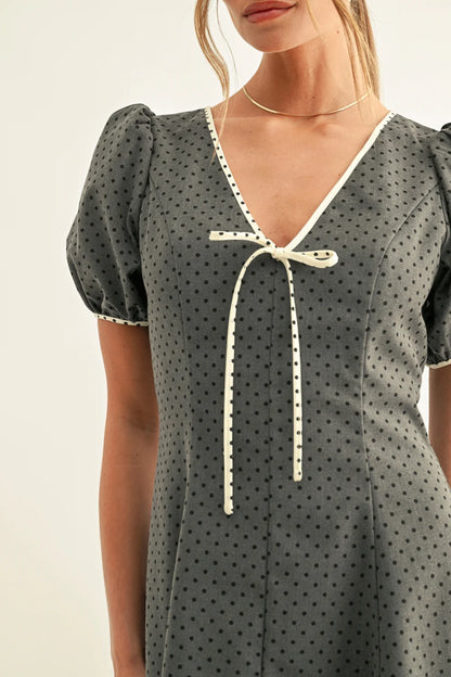 Betsy Polka Dot Mini Dress (S-XXL)