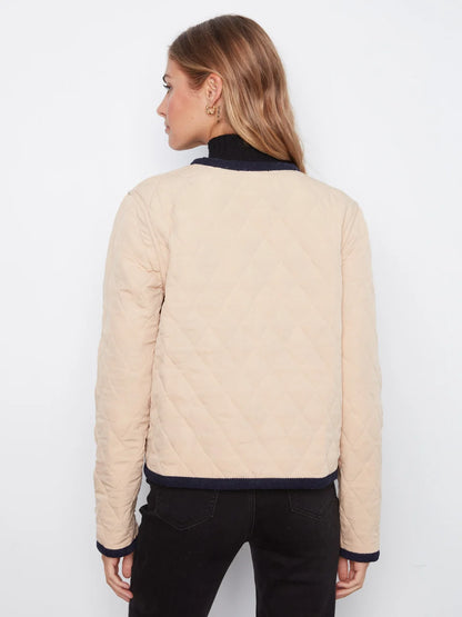 REVERSIBLE Embroidered Quilted Jacket (S-XXL)