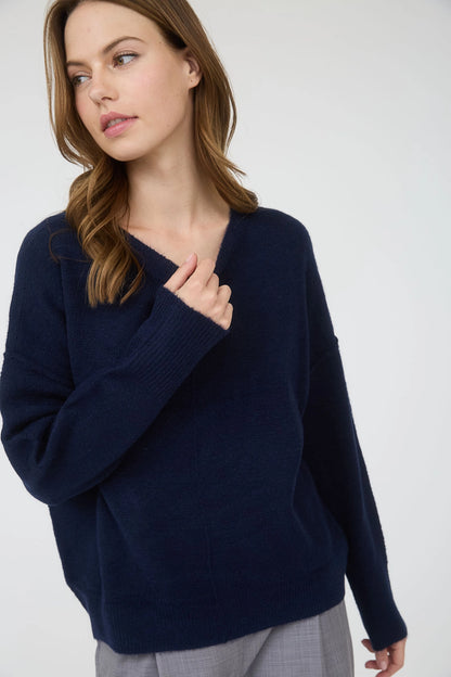 CURVE Exposed seam pullover