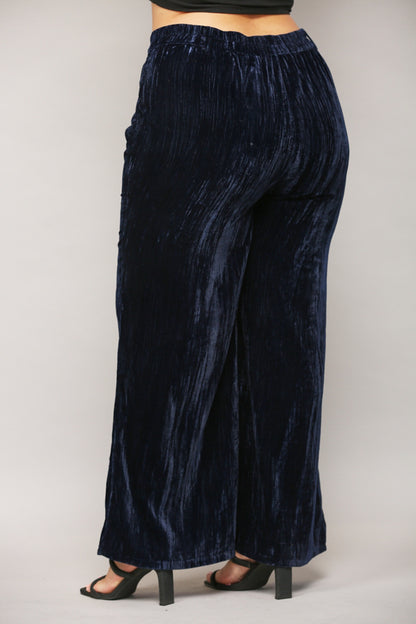 CURVE Textured Wide Leg Pant