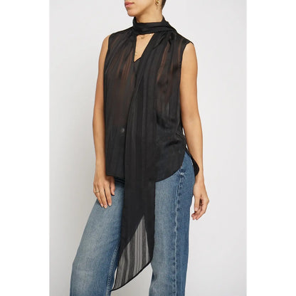 Sheer tank, Going out top, date night top, Sleeveless blouse, tank for under blazer