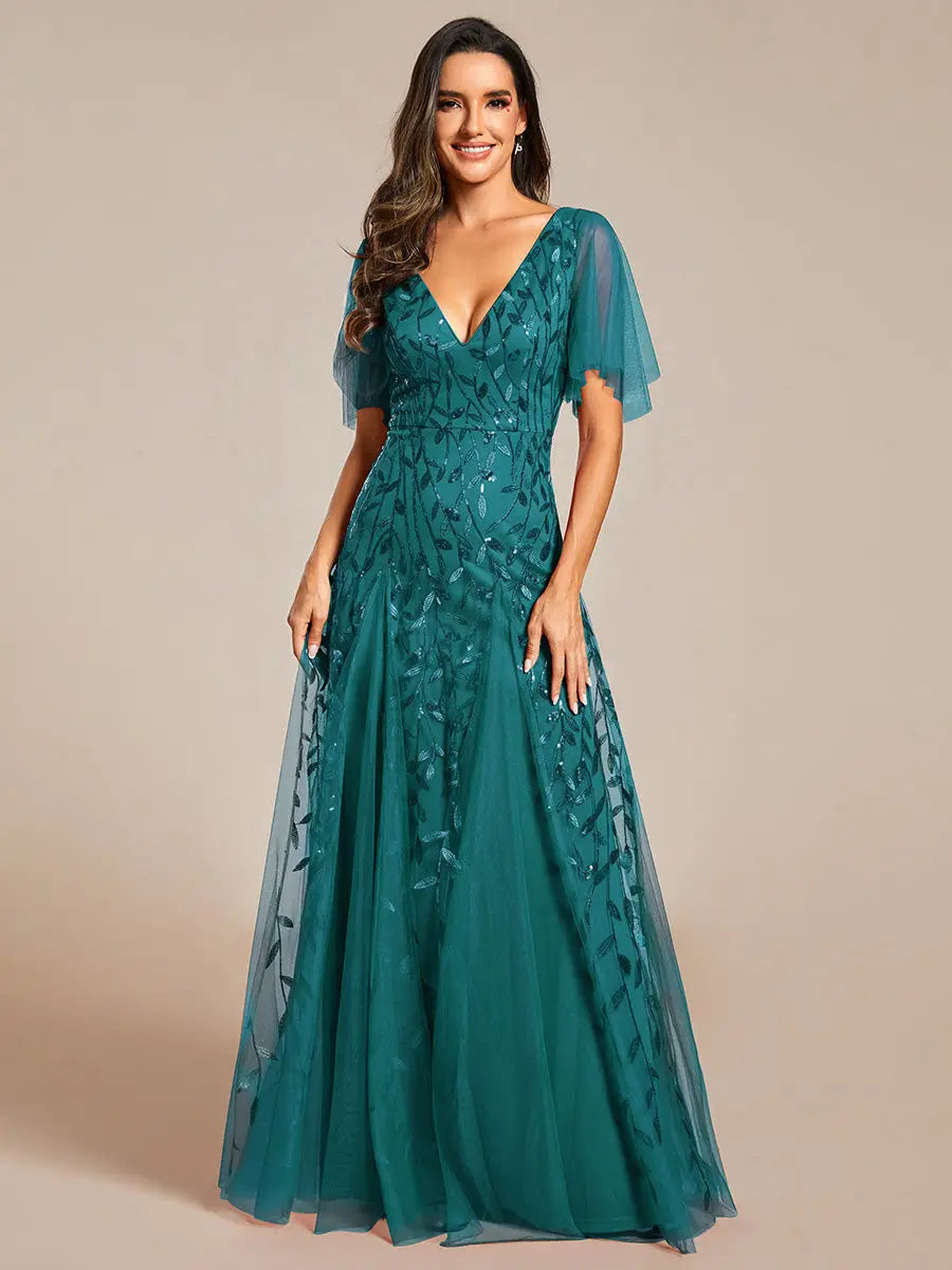 Sequin Evening Gown (2-24)