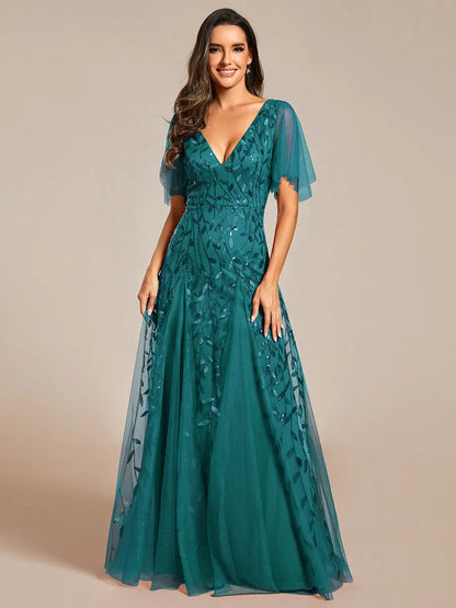 Sequin Evening Gown (2-24)
