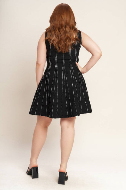 CURVE Knit Mini Dress