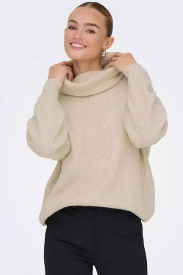 Loose Turtle Neck Sweater (3 Colors)