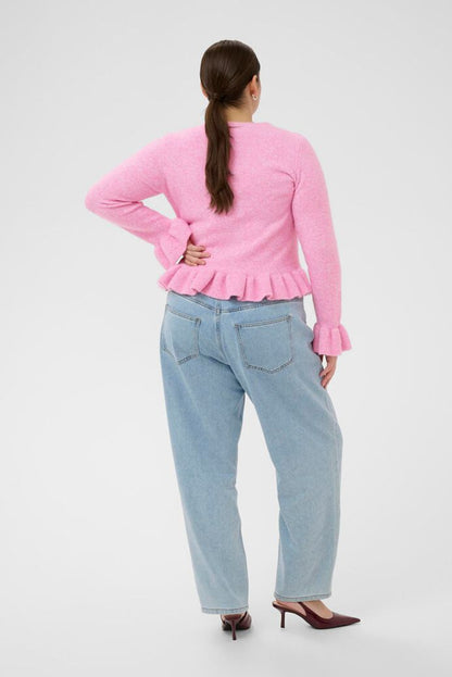 CURVE Ruffle Hem Cardigan