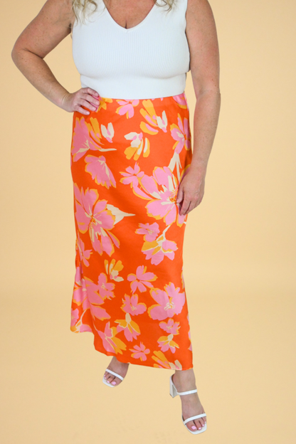 CURVE Sunburst Midi Skirt