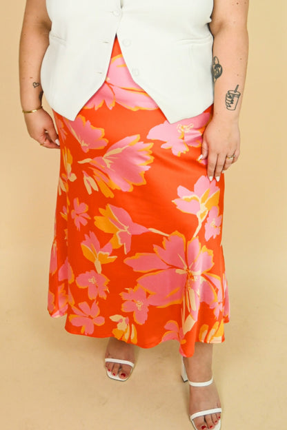 CURVE Sunburst Midi Skirt