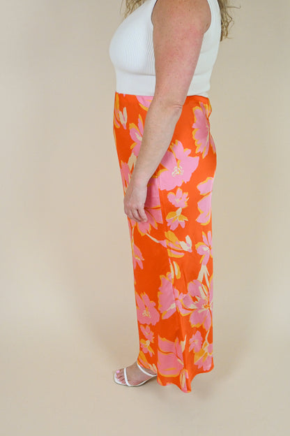 CURVE Sunburst Midi Skirt