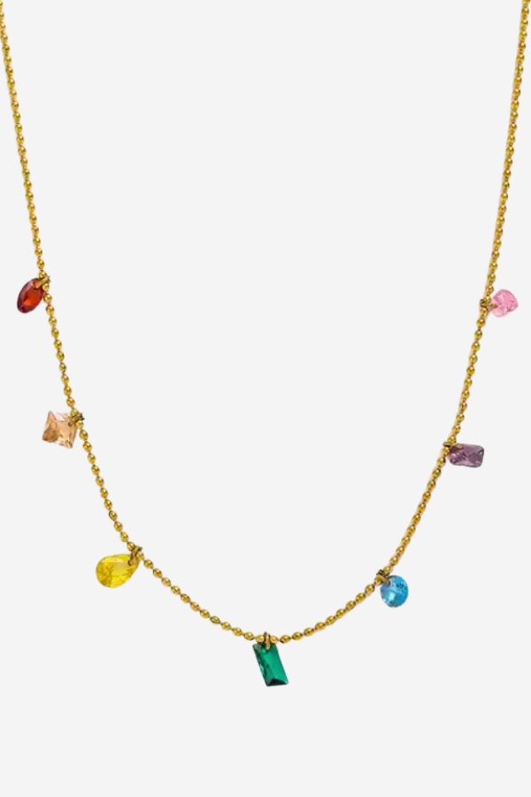 Rainbow Jewel Necklace