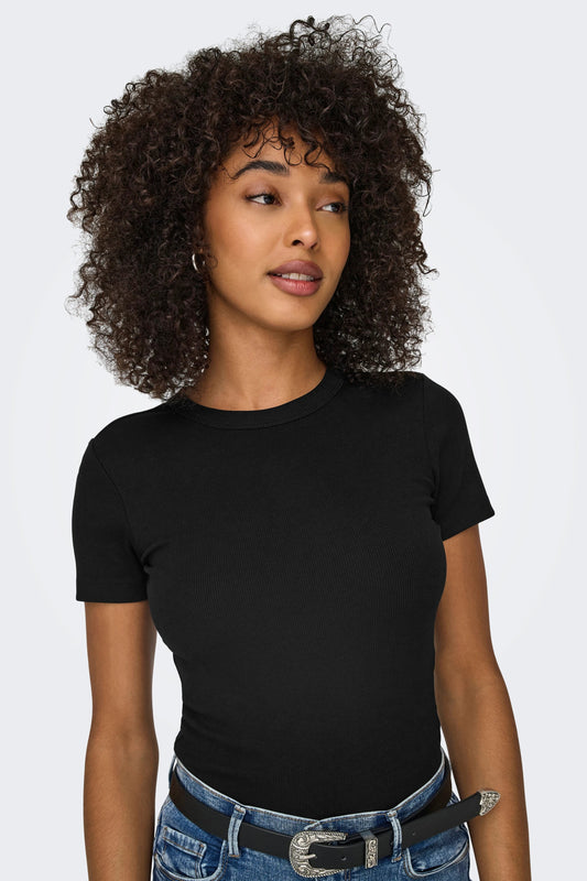 Rib Knit Tee (3 Colors)
