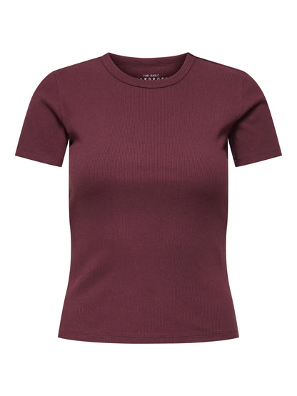 Rib Knit Tee (3 Colors)