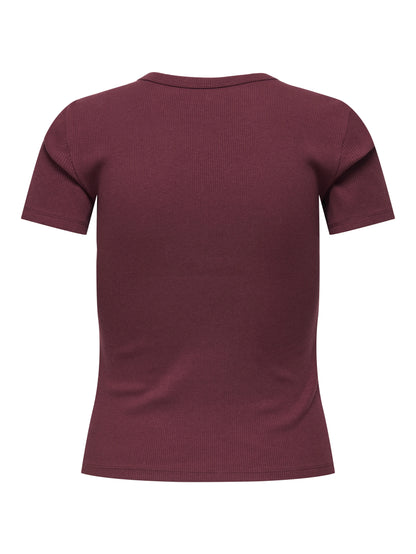 Rib Knit Tee (3 Colors)