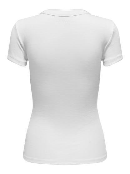 Rib Knit Tee (3 Colors)