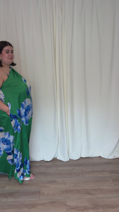 CURVE Glena One Shoulder Maxi Dress