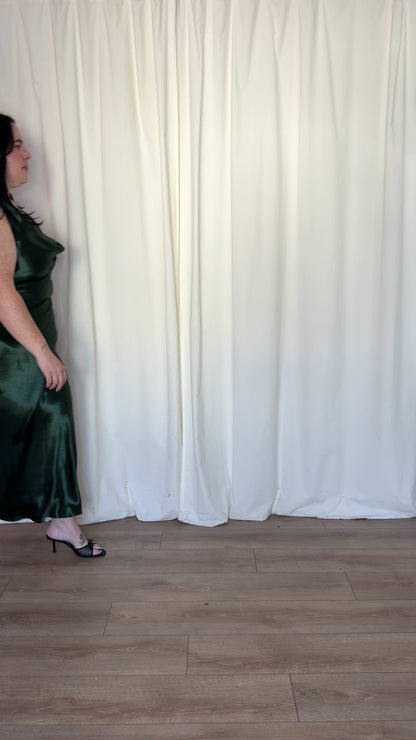 CURVE Evergreen Slip Dress